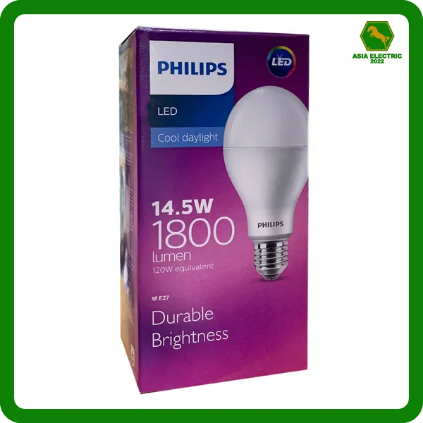 หลอด Bulb 14.5 6500k  ยี่ห้อ PHILIPS