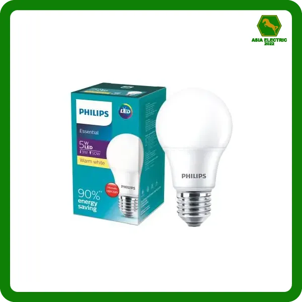 หลอดไฟ LED Bulb 5W 6500K ขั้วE27 ยี่ห้อ PHILIPS