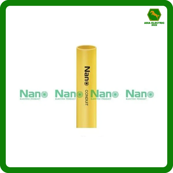 ท่อร้อยสายไฟ สีเหลือง 20 มิล (3/4 นิ้ว) 4ม. NNPY20 NANO