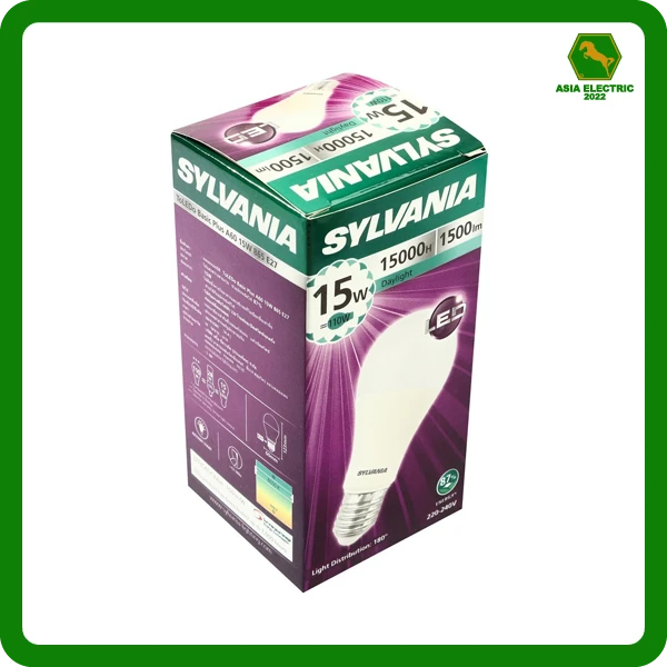 ซีลวาเนีย ToLED Basic Plus A60 15W 821 E27 หลอดบับ เดย์ไลท์